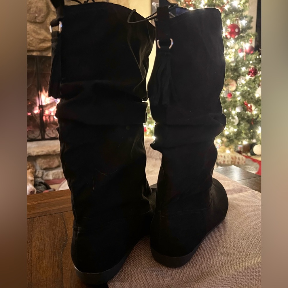 Black boots with memory foam - Picture 5 of 5